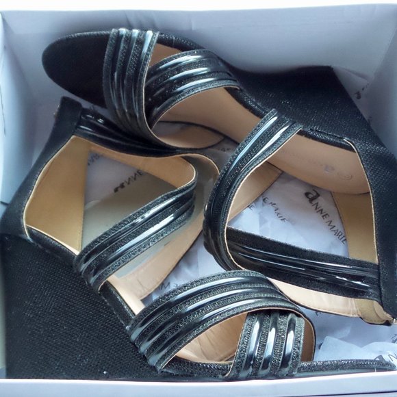 Strappy Wedge Sandals - Picture 8 of 8